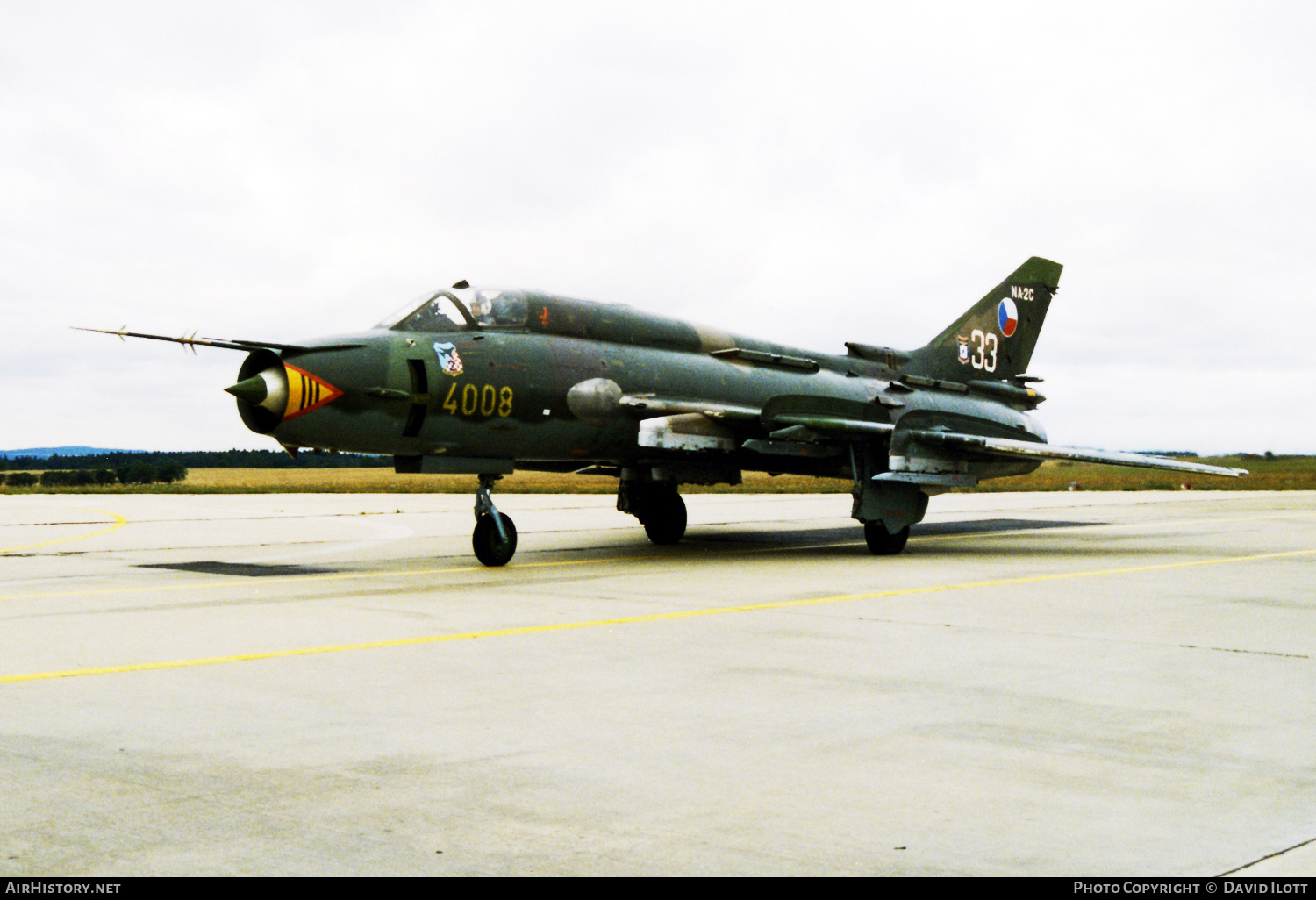 Aircraft Photo of 4008 | Sukhoi Su-22M4 | Czechoslovakia - Air Force | AirHistory.net #408172