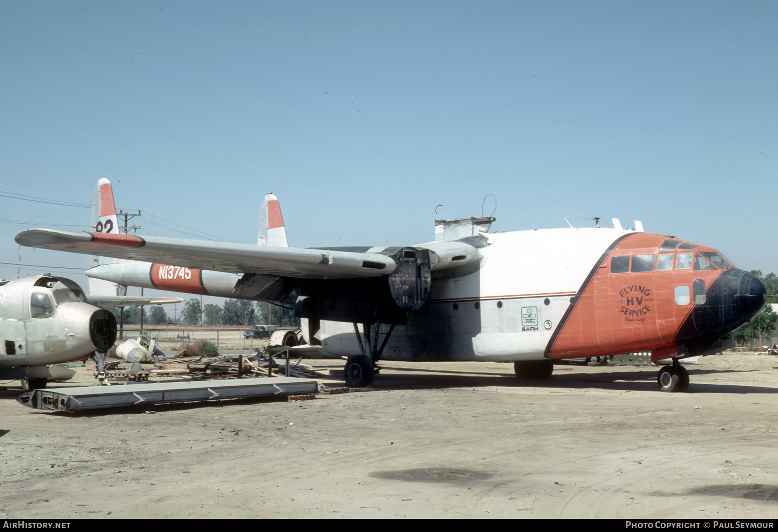 Aircraft Photo of N13745 | Fairchild C-119C Flying Boxcar | Hemet Valley Flying Service | AirHistory.net #408181