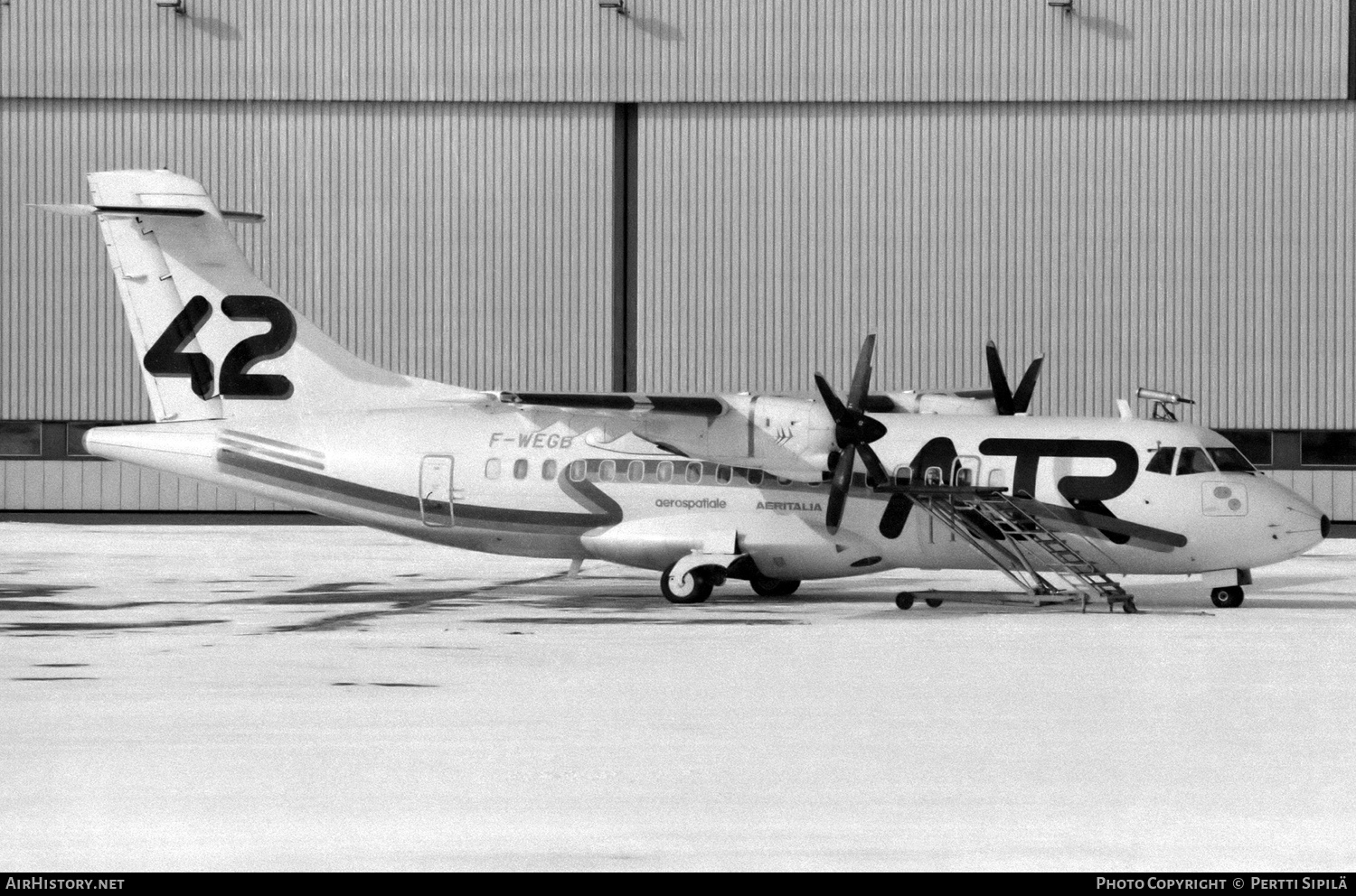 Aircraft Photo of F-WEGB | ATR ATR-42-200 | Aerospatiale Aeritalia | AirHistory.net #408183