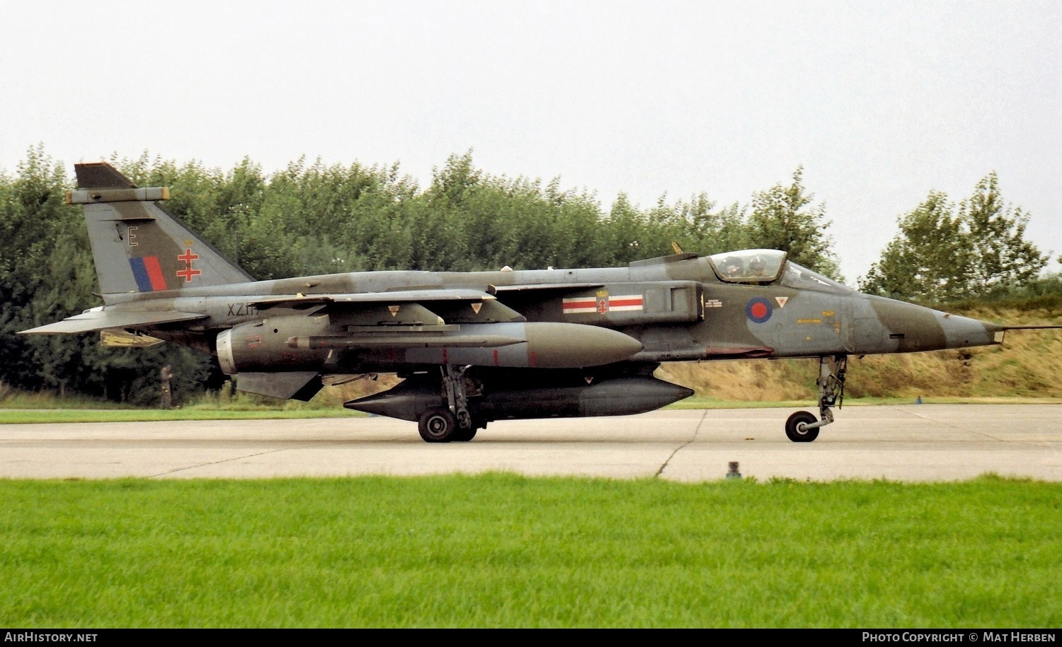 Aircraft Photo of XZ117 | Sepecat Jaguar GR1A | UK - Air Force | AirHistory.net #408185