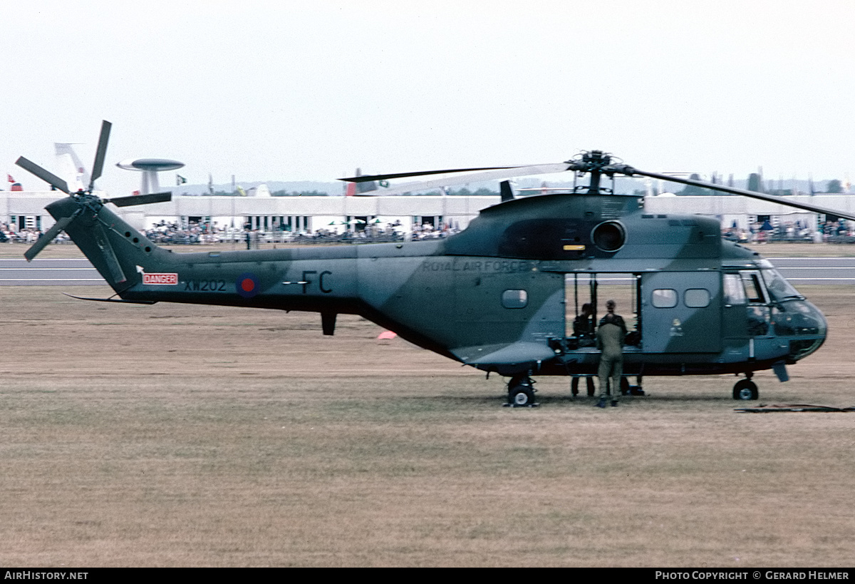 Aircraft Photo of XW202 | Aerospatiale SA-330E Puma HC1 | UK - Air Force | AirHistory.net #408187