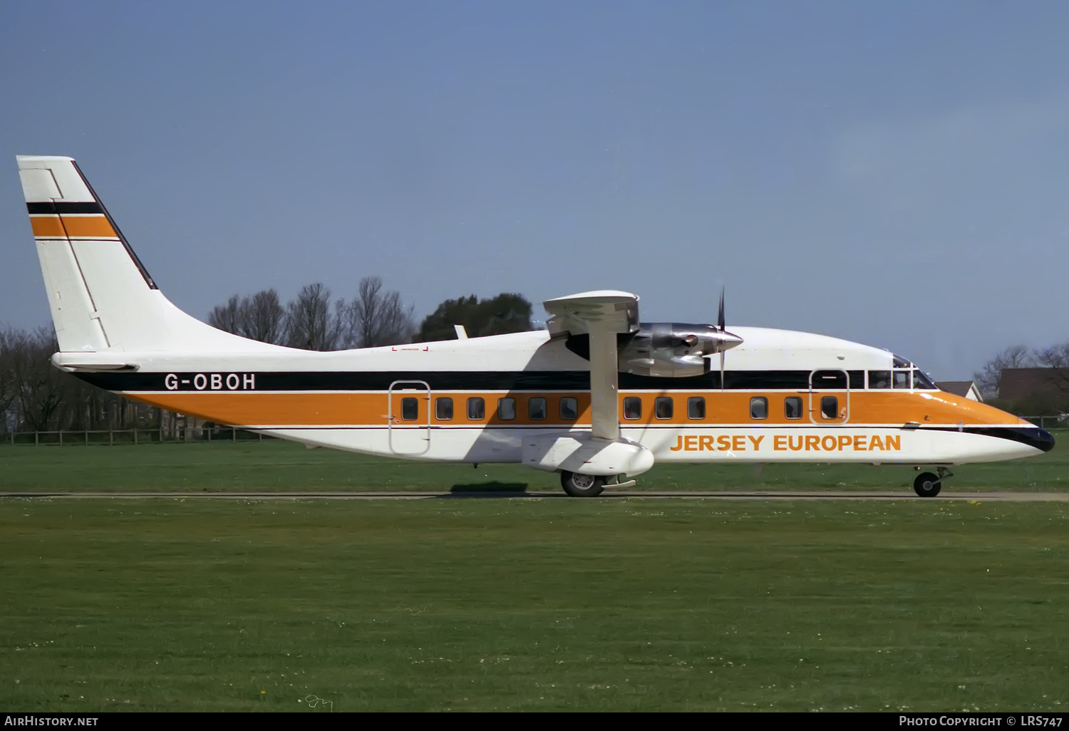 Aircraft Photo of G-OBOH | Short 360-200 | Jersey European Airways | AirHistory.net #408206