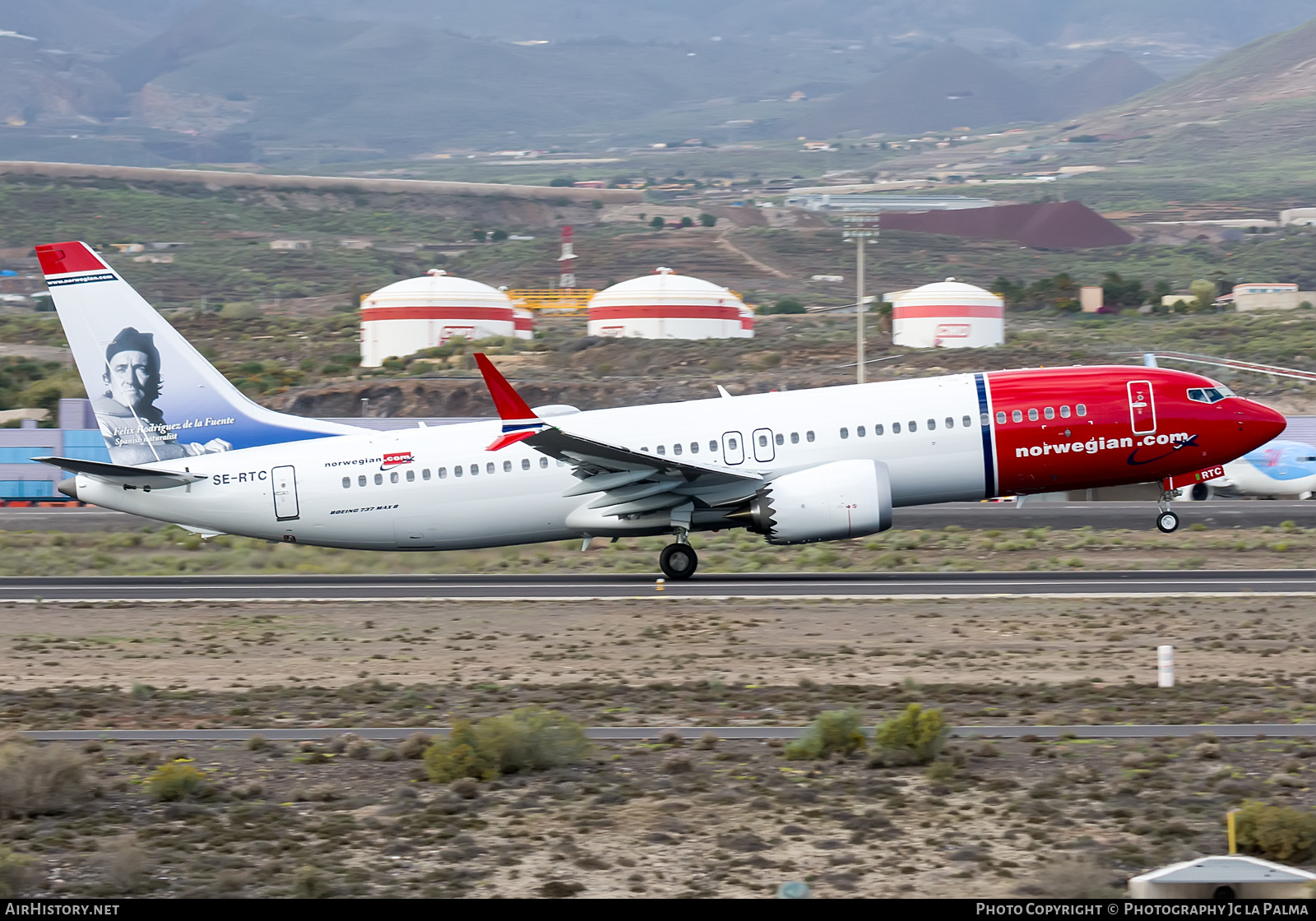 Aircraft Photo of SE-RTC | Boeing 737-8 Max 8 | Norwegian | AirHistory.net #408210