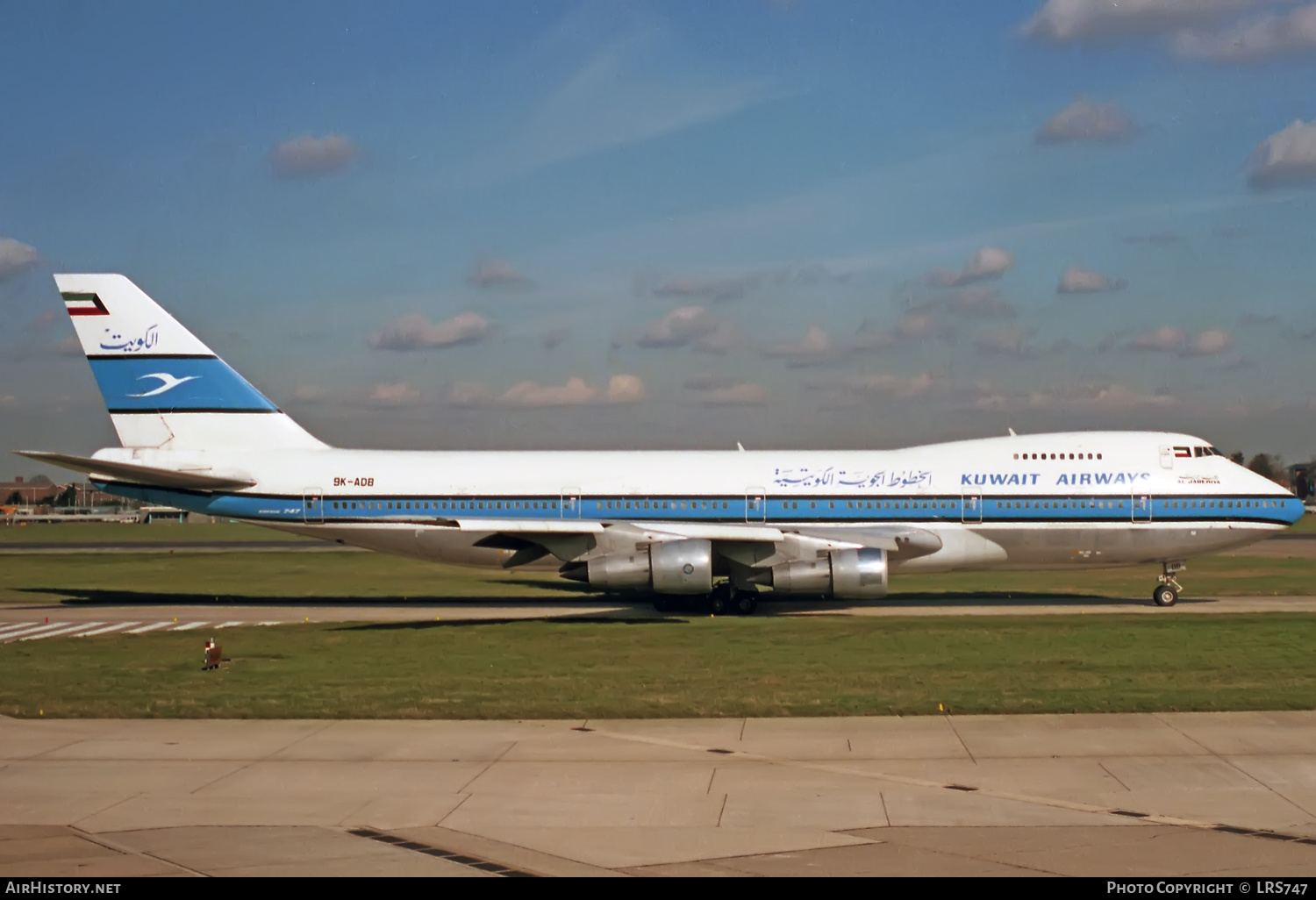 Aircraft Photo of 9K-ADB | Boeing 747-269BM | Kuwait Airways | AirHistory.net #408218