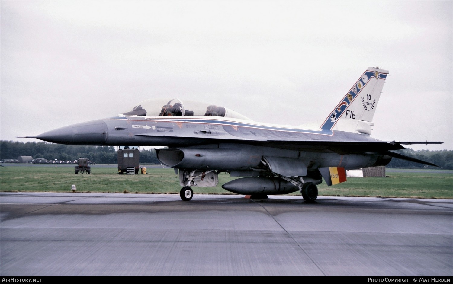 Aircraft Photo of FB-01 | General Dynamics F-16B Fighting Falcon | Belgium - Air Force | AirHistory.net #408225