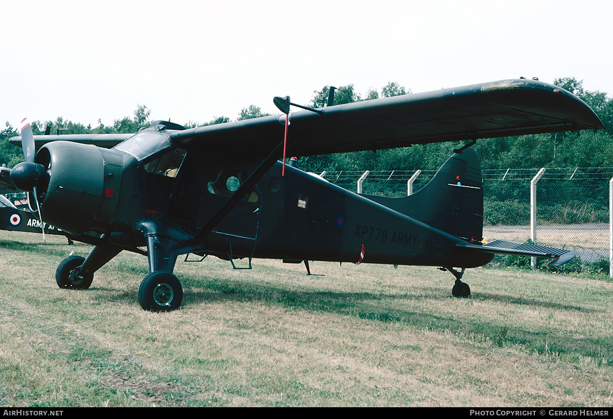 Aircraft Photo of XP778 | De Havilland Canada DHC-2 Beaver AL.1 | UK - Army | AirHistory.net #408227