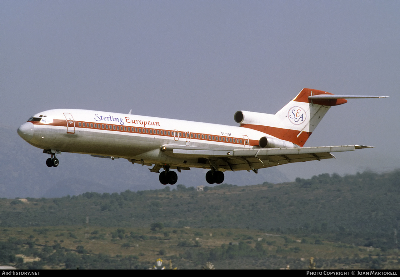 Aircraft Photo of OY-SBF | Boeing 727-2J4/Adv | Sterling European Airlines | AirHistory.net #408246