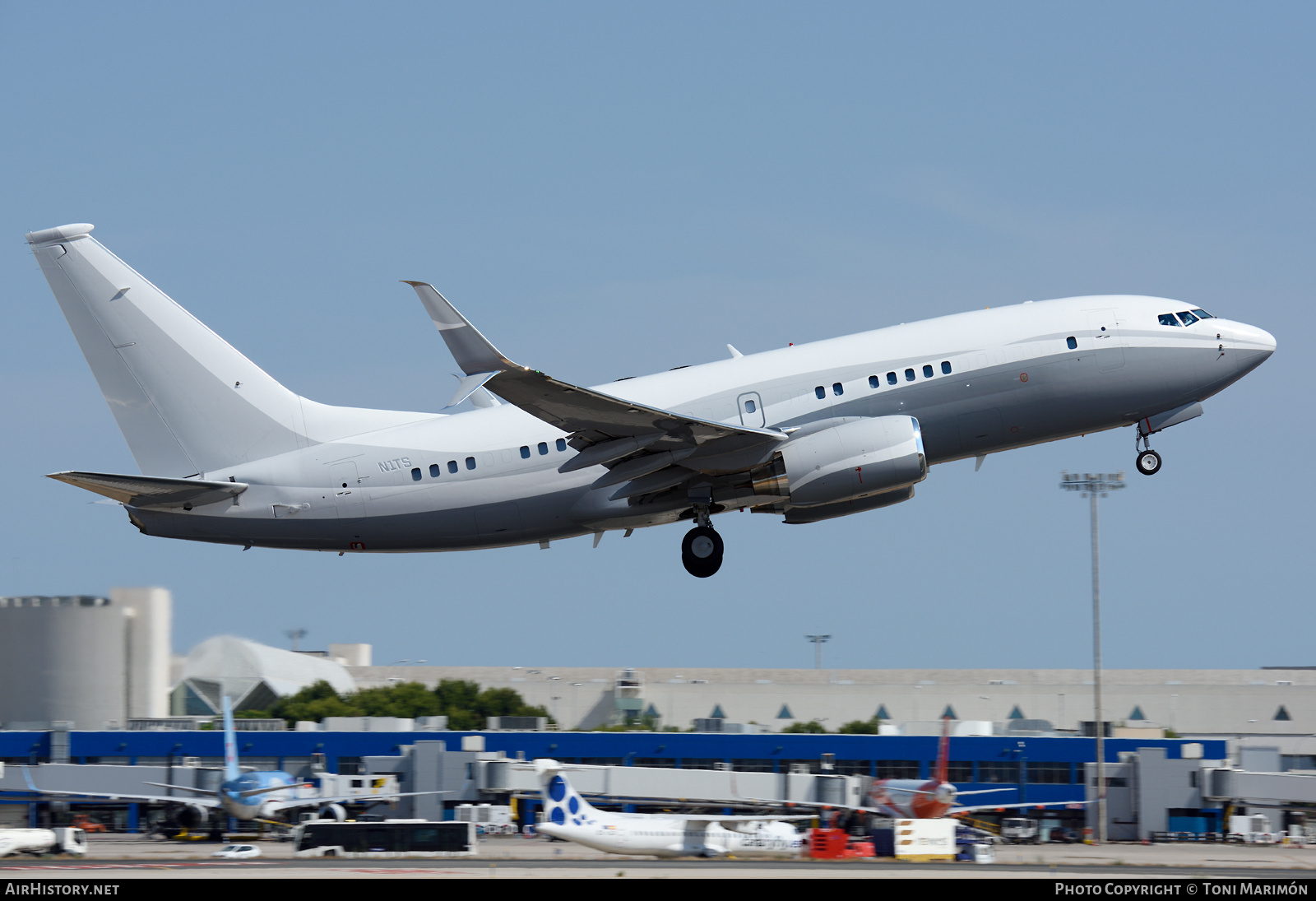 Aircraft Photo of N1TS | Boeing 737-7JY BBJ | AirHistory.net #408248