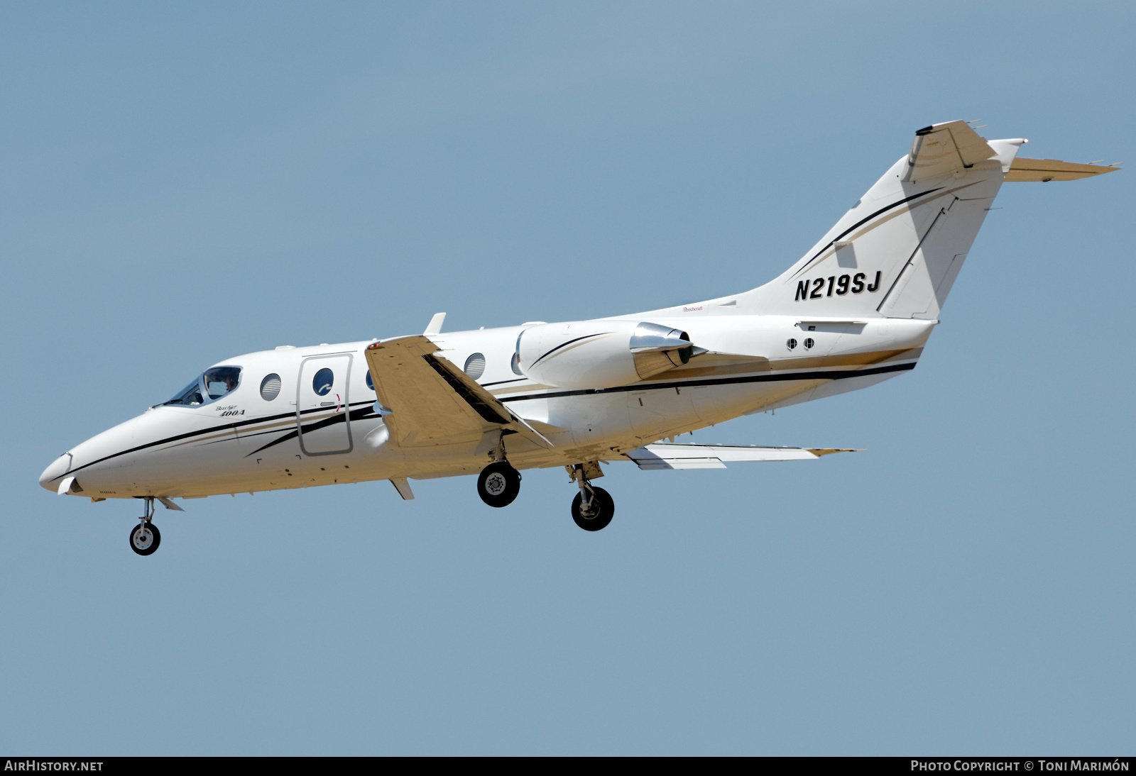 Aircraft Photo of N219SJ | Beech Beechjet 400A | AirHistory.net #408266