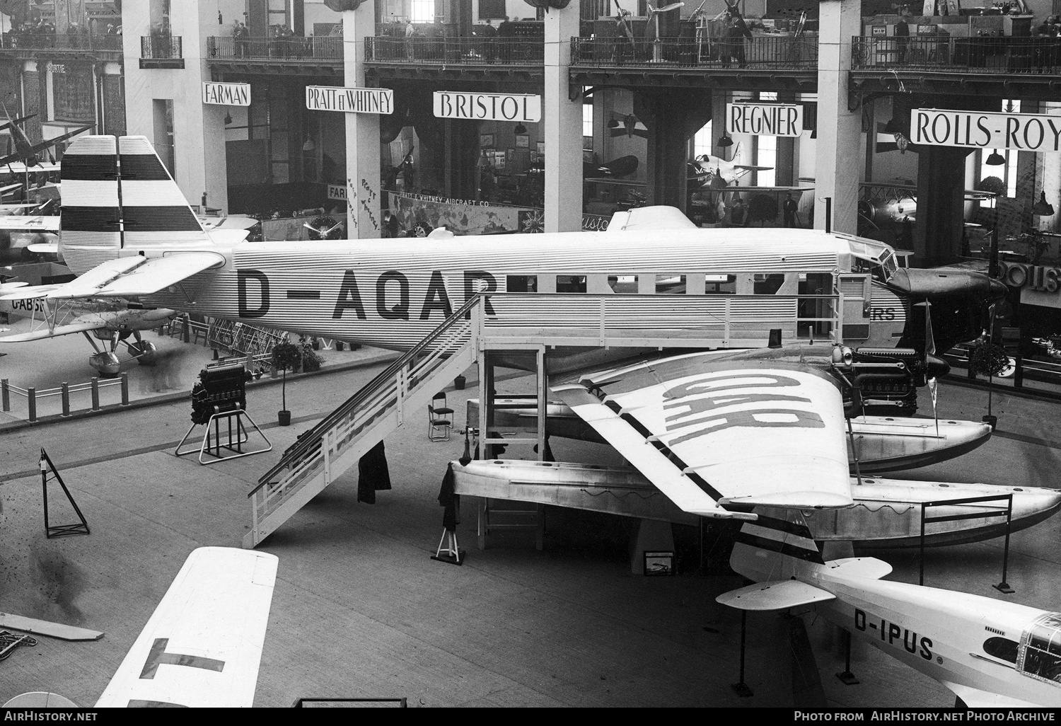 Aircraft Photo of D-AQAR | Junkers Ju 52/3m ho | Junkers | AirHistory.net #408267