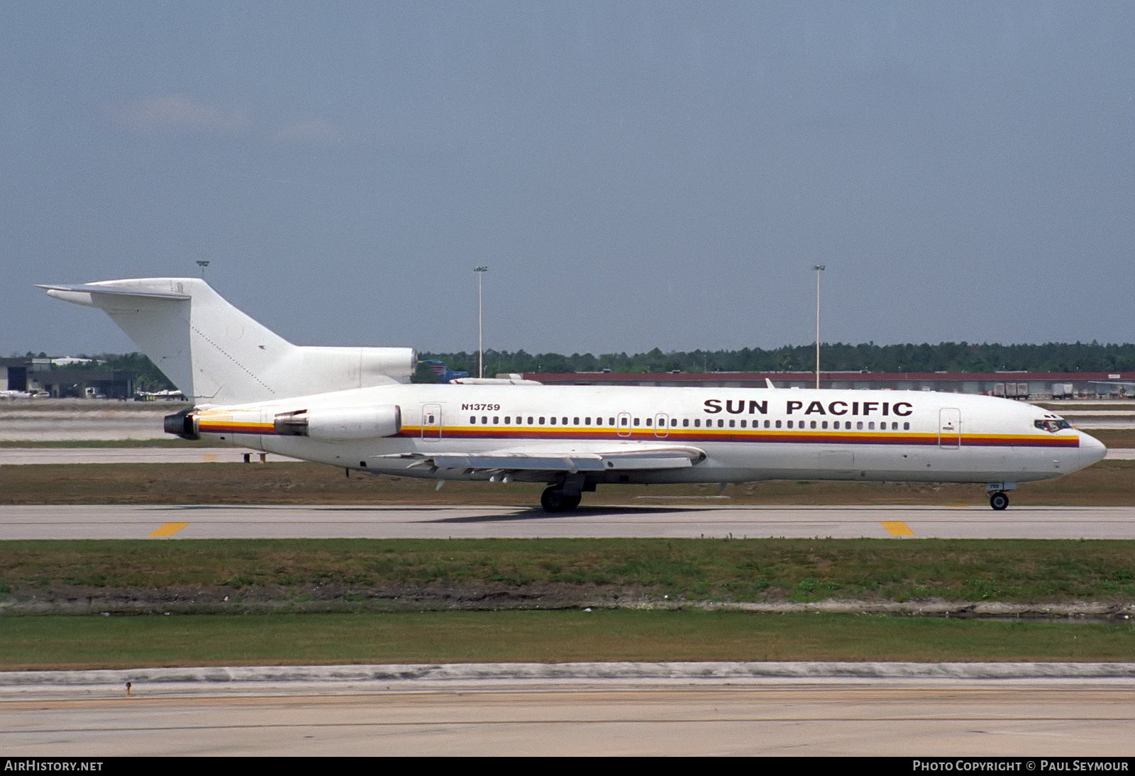 Aircraft Photo of N13759 | Boeing 727-227/Adv | Sun Pacific International Airlines | AirHistory.net #408269