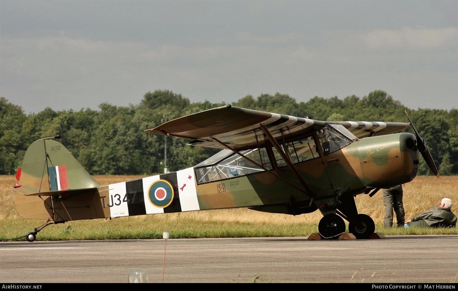 Aircraft Photo of PH-NET / TJ347 | Taylorcraft J Auster Mk5 | UK - Air Force | AirHistory.net #408294