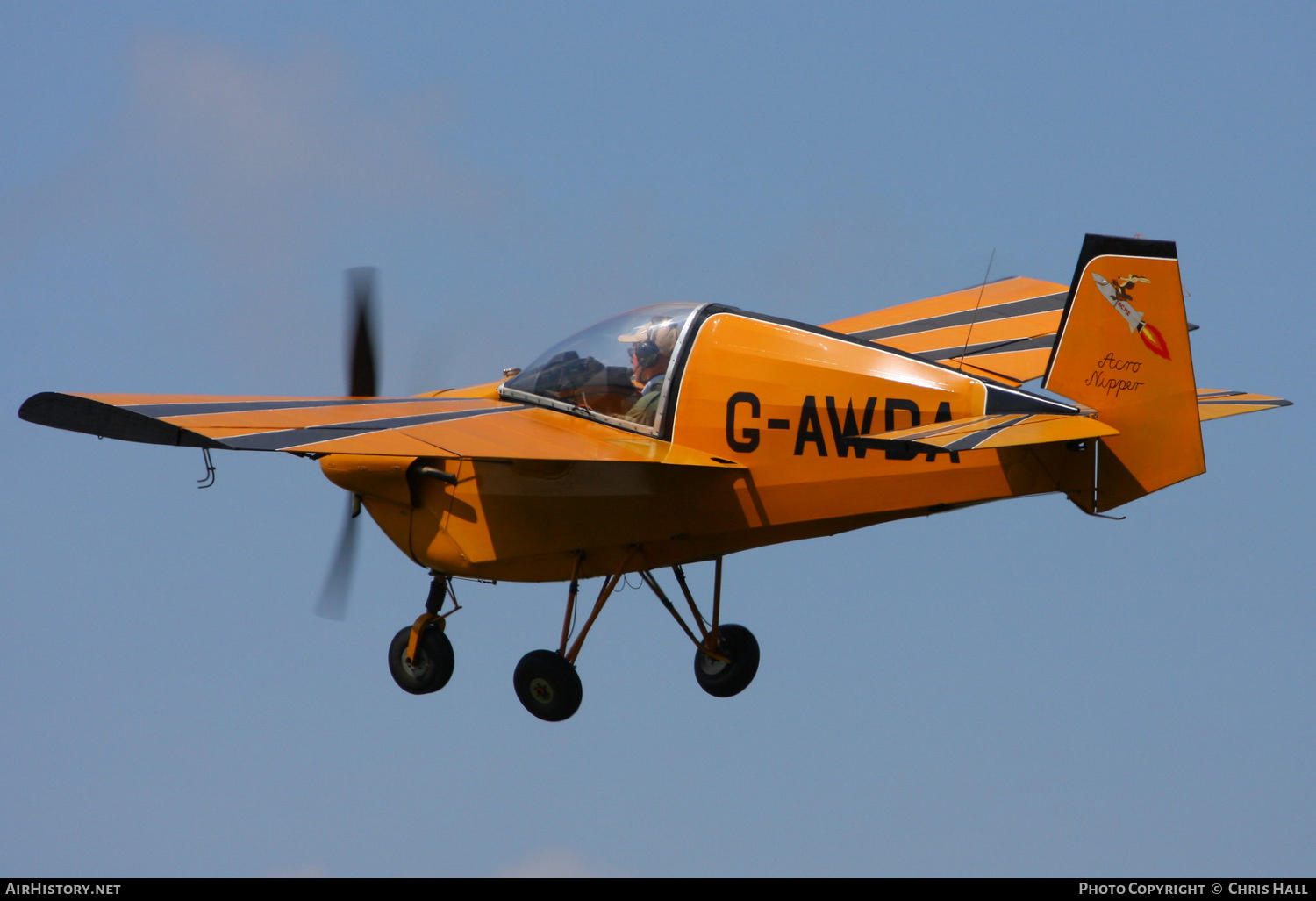 Aircraft Photo of G-AWDA | Tipsy T-66 Nipper 3 | AirHistory.net #408297