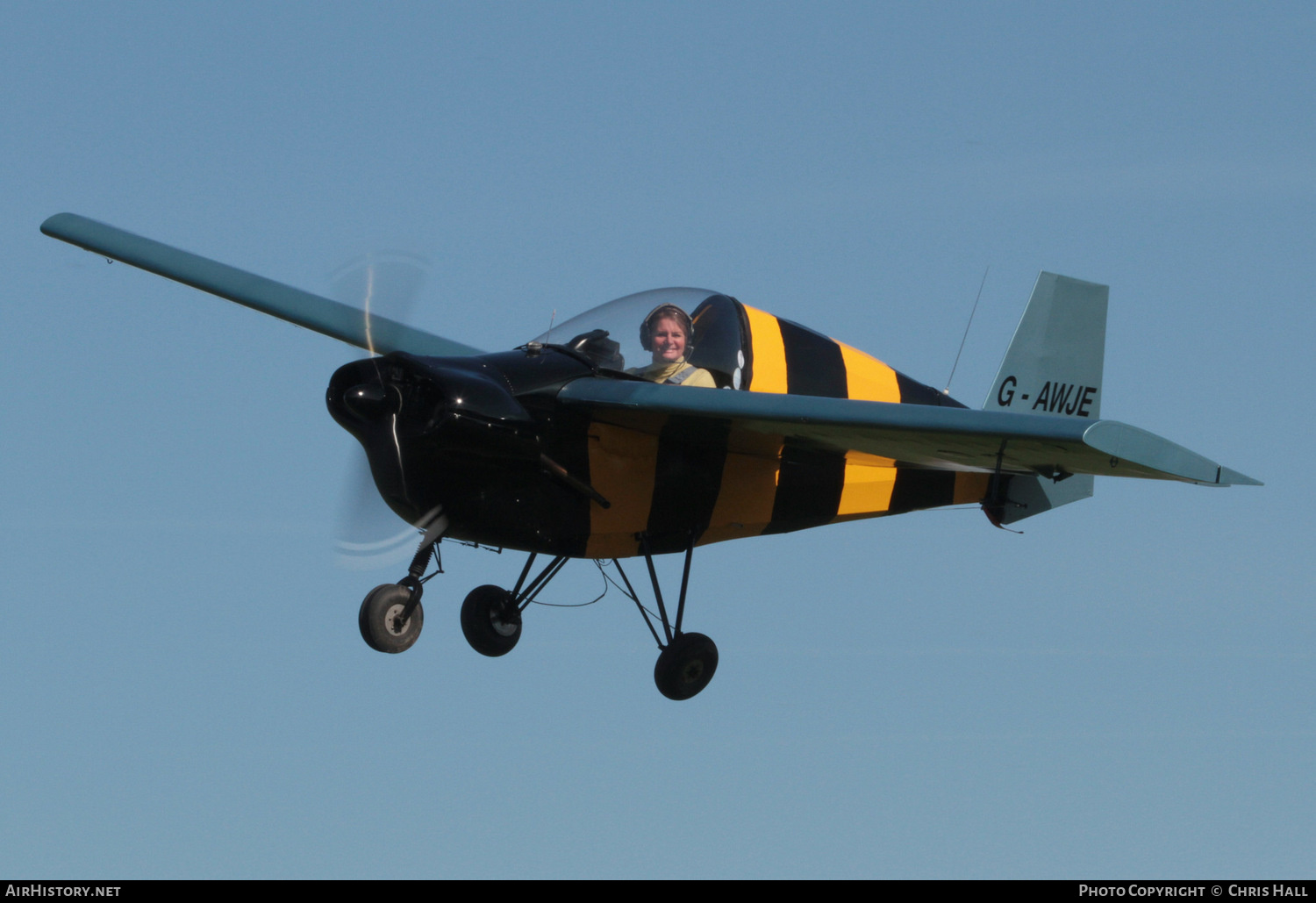 Aircraft Photo of G-AWJE | Tipsy T-66 Nipper | AirHistory.net #408301