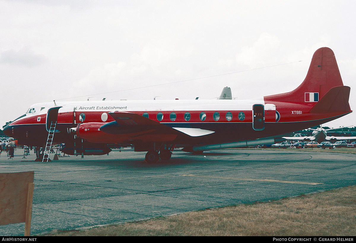 Aircraft Photo of XT661 | Vickers 838 Viscount | UK - Air Force | AirHistory.net #408303