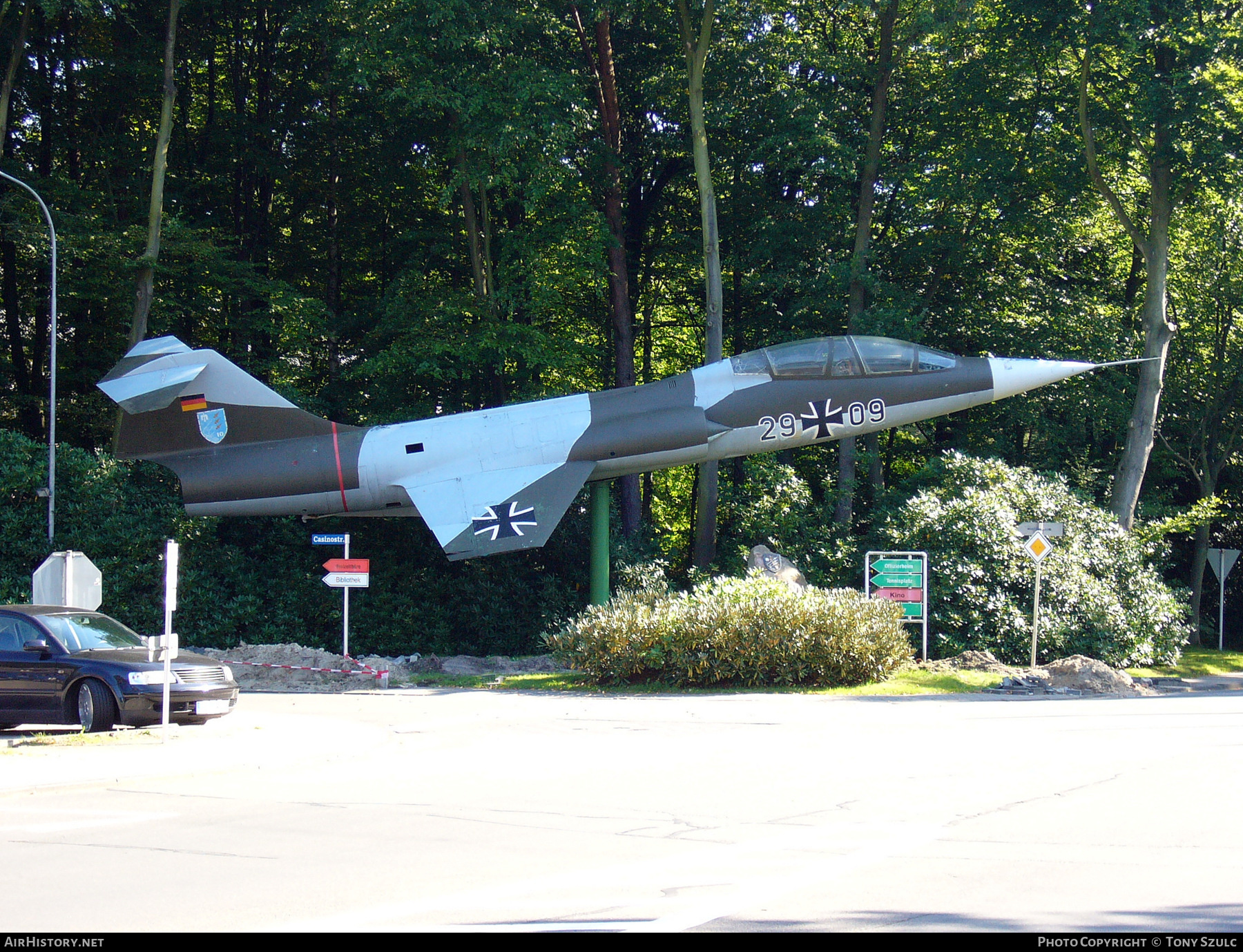 Aircraft Photo of 2909 | Lockheed F-104F Starfighter | Germany - Air Force | AirHistory.net #408305