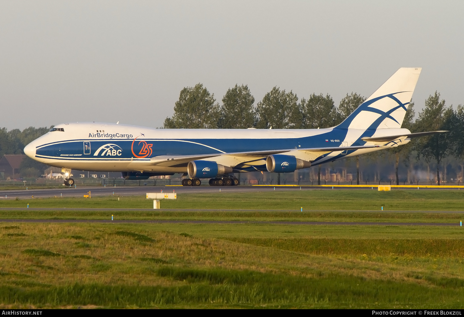 Aircraft Photo of VQ-BUU | Boeing 747-4EVF/ER/SCD | ABC - AirBridgeCargo Airlines | AirHistory.net #408311