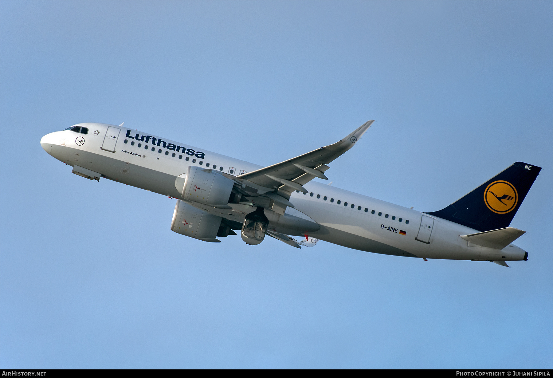 Aircraft Photo of D-AINE | Airbus A320-271N | Lufthansa | AirHistory.net #408344