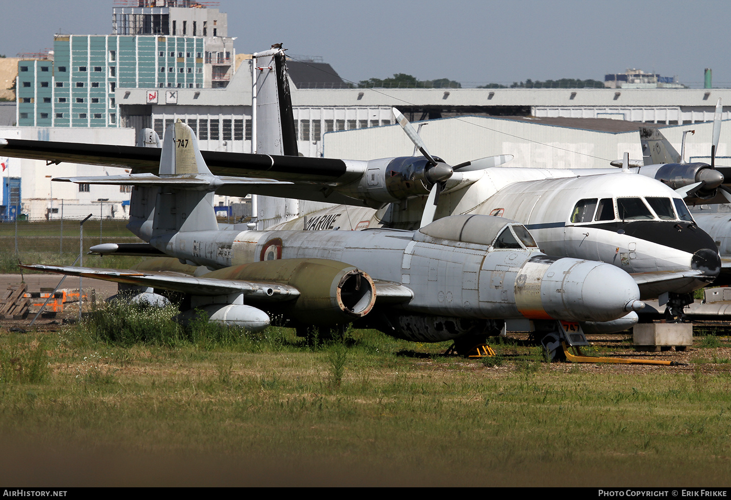 Aircraft Photo of NF14-747 | Gloster Meteor NF14 | France - Air Force | CEV - Centre d'Essais en Vol | AirHistory.net #408365