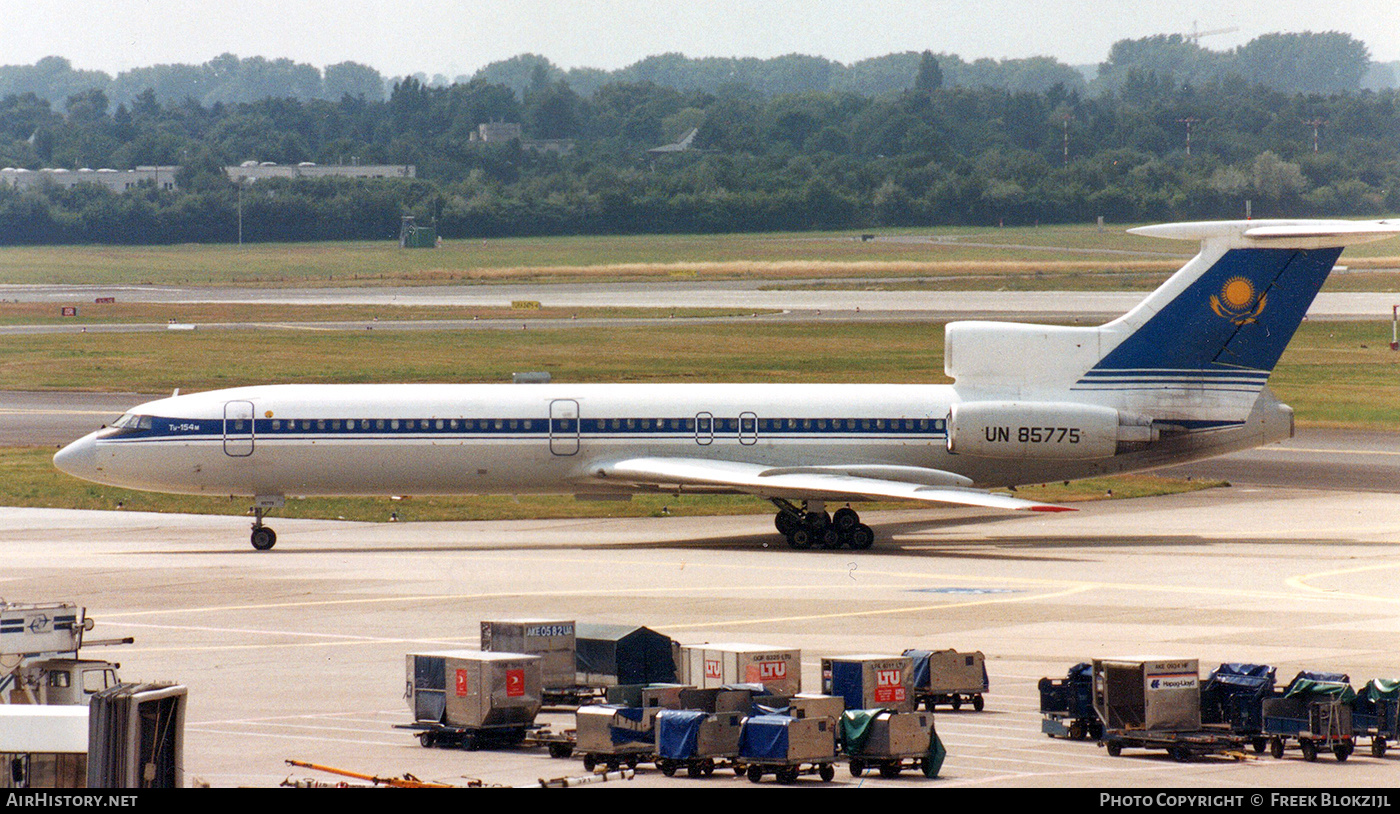 Aircraft Photo of UN-85775 | Tupolev Tu-154M | Kazakhstan Airlines | AirHistory.net #408371