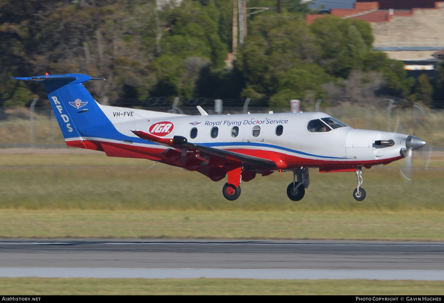 Aircraft Photo of VH-FVE | Pilatus PC-12NG (PC-12/47E) | Royal Flying Doctor Service - RFDS | AirHistory.net #408376