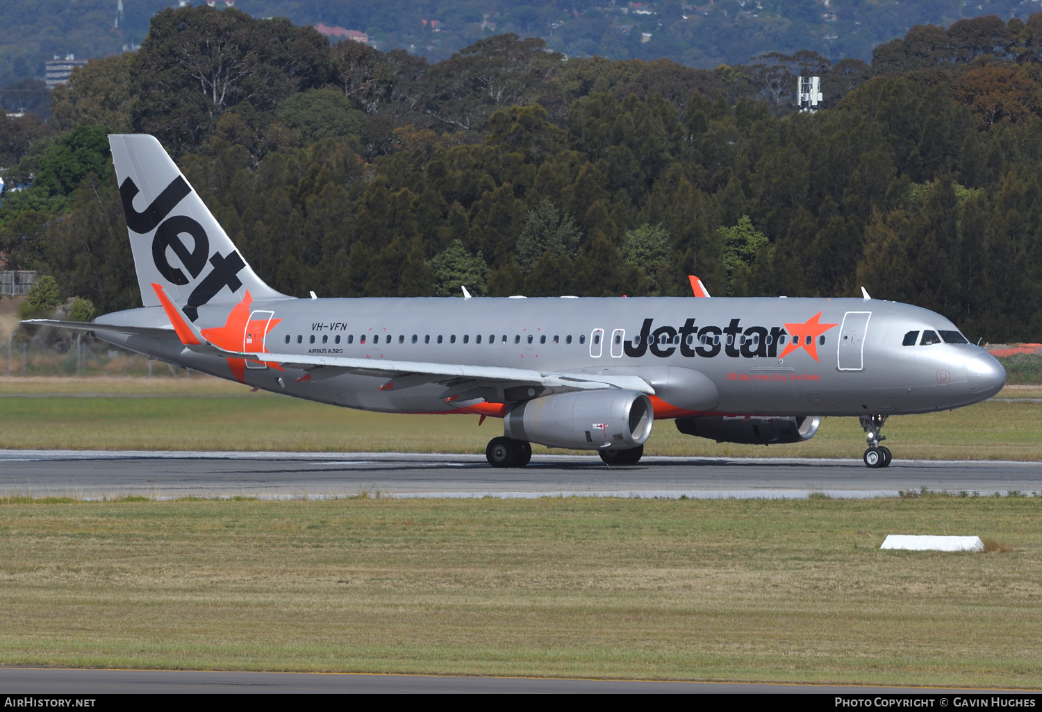 Aircraft Photo of VH-VFN | Airbus A320-232 | Jetstar Airways | AirHistory.net #408377