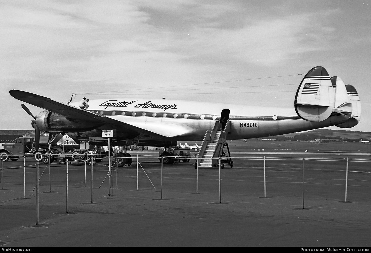 Aircraft Photo of N4901C | Lockheed L-749A Constellation | Capitol Airways | AirHistory.net #408379