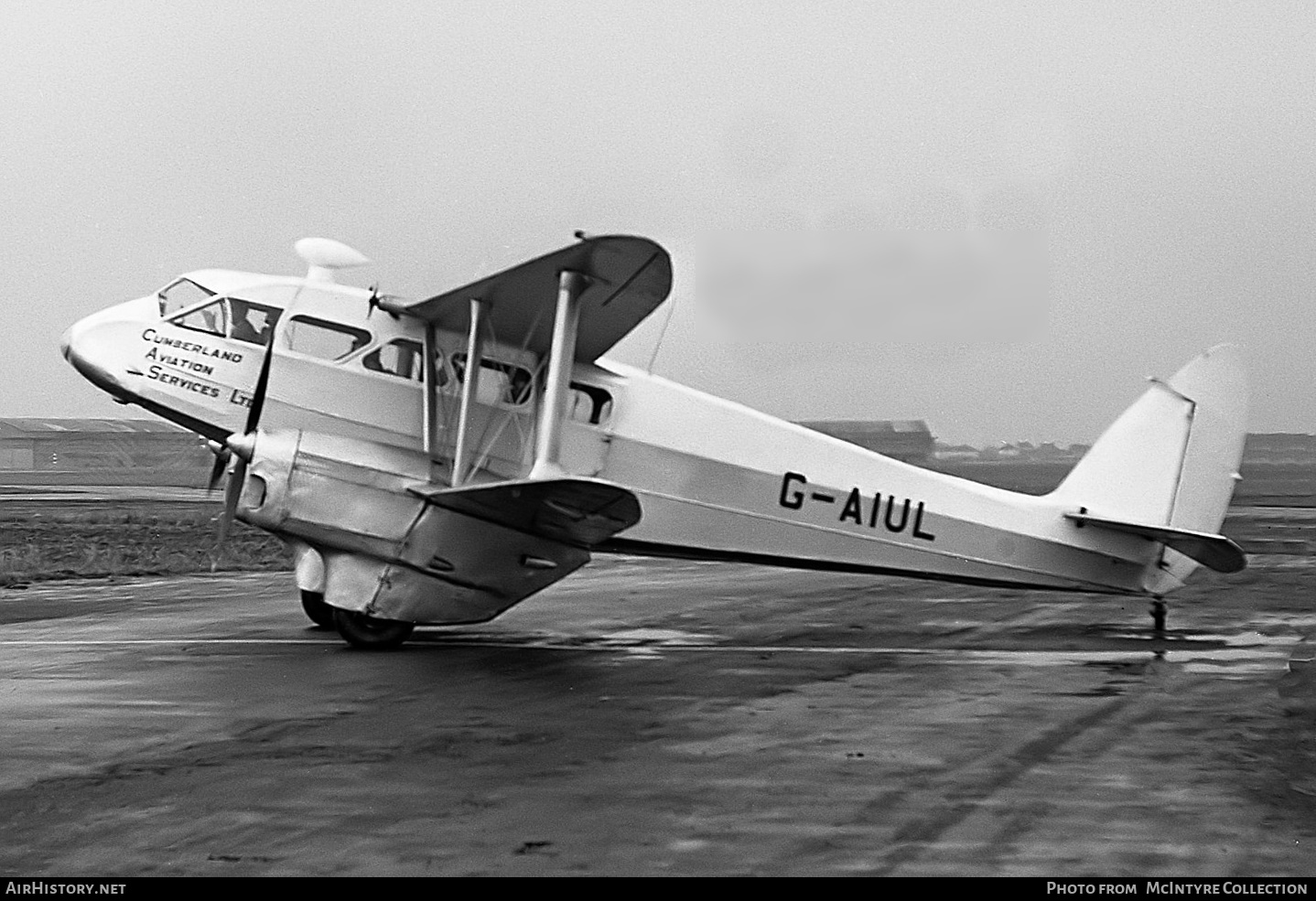 Aircraft Photo of G-AIUL | De Havilland D.H. 89A Dragon Rapide | Cumberland Aviation Services | AirHistory.net #408395