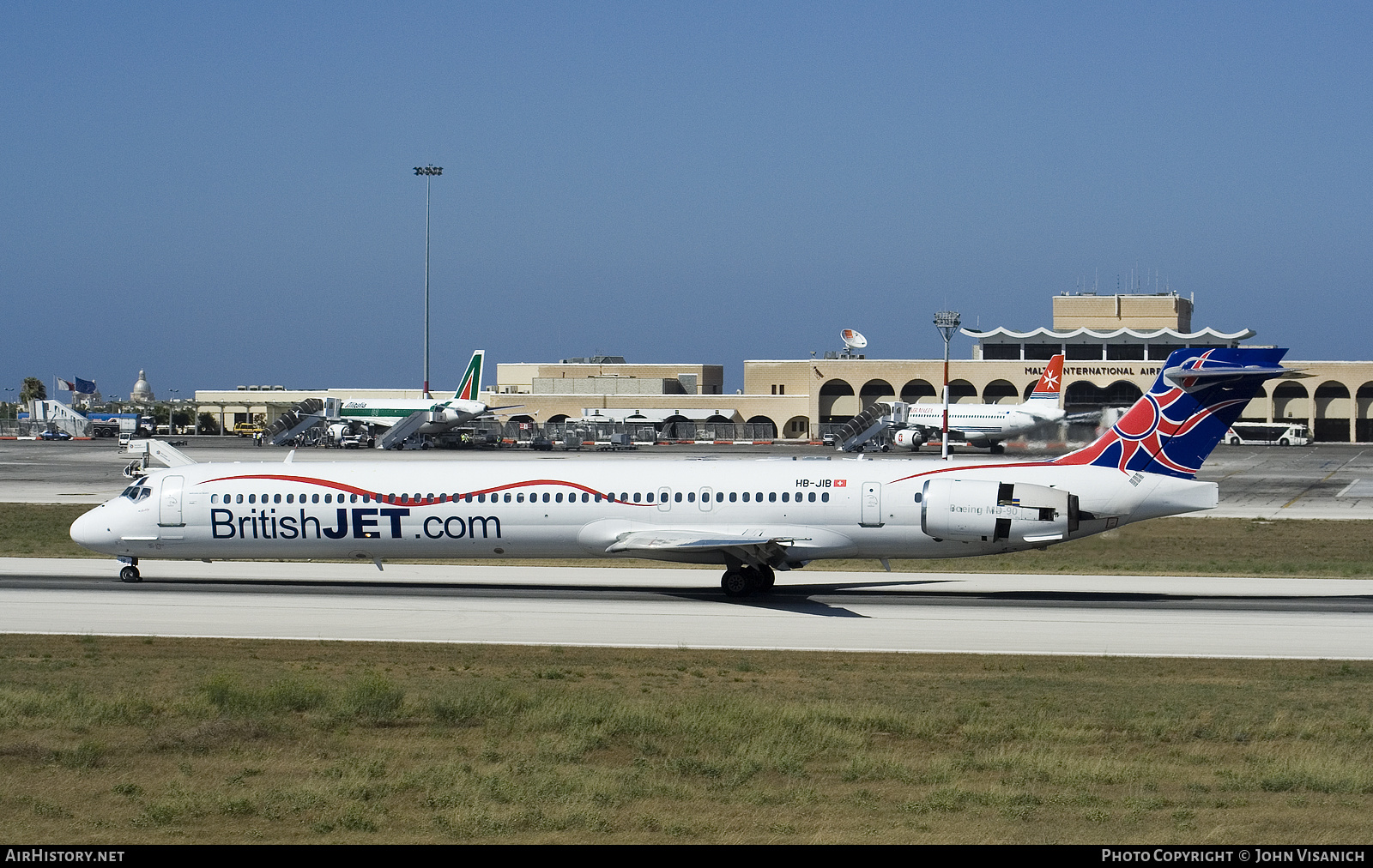 Aircraft Photo of HB-JIB | McDonnell Douglas MD-90-30 | BritishJet | AirHistory.net #408400