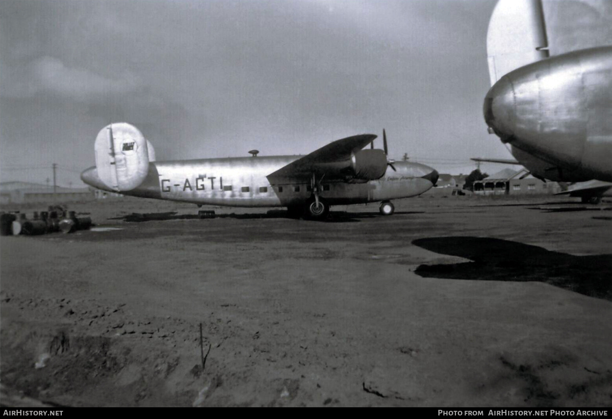 Aircraft Photo of G-AGTI | Consolidated LB-30 Liberator II | Qantas Empire Airways - QEA | AirHistory.net #408403