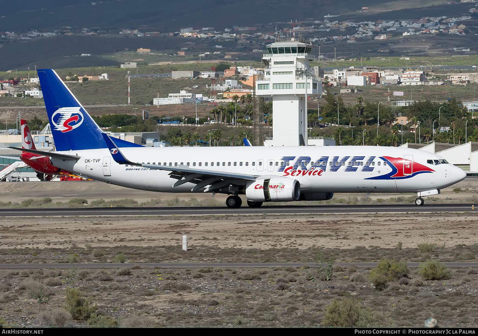 Aircraft Photo of OK-TVF | Boeing 737-8FH | Travel Service | AirHistory.net #408451