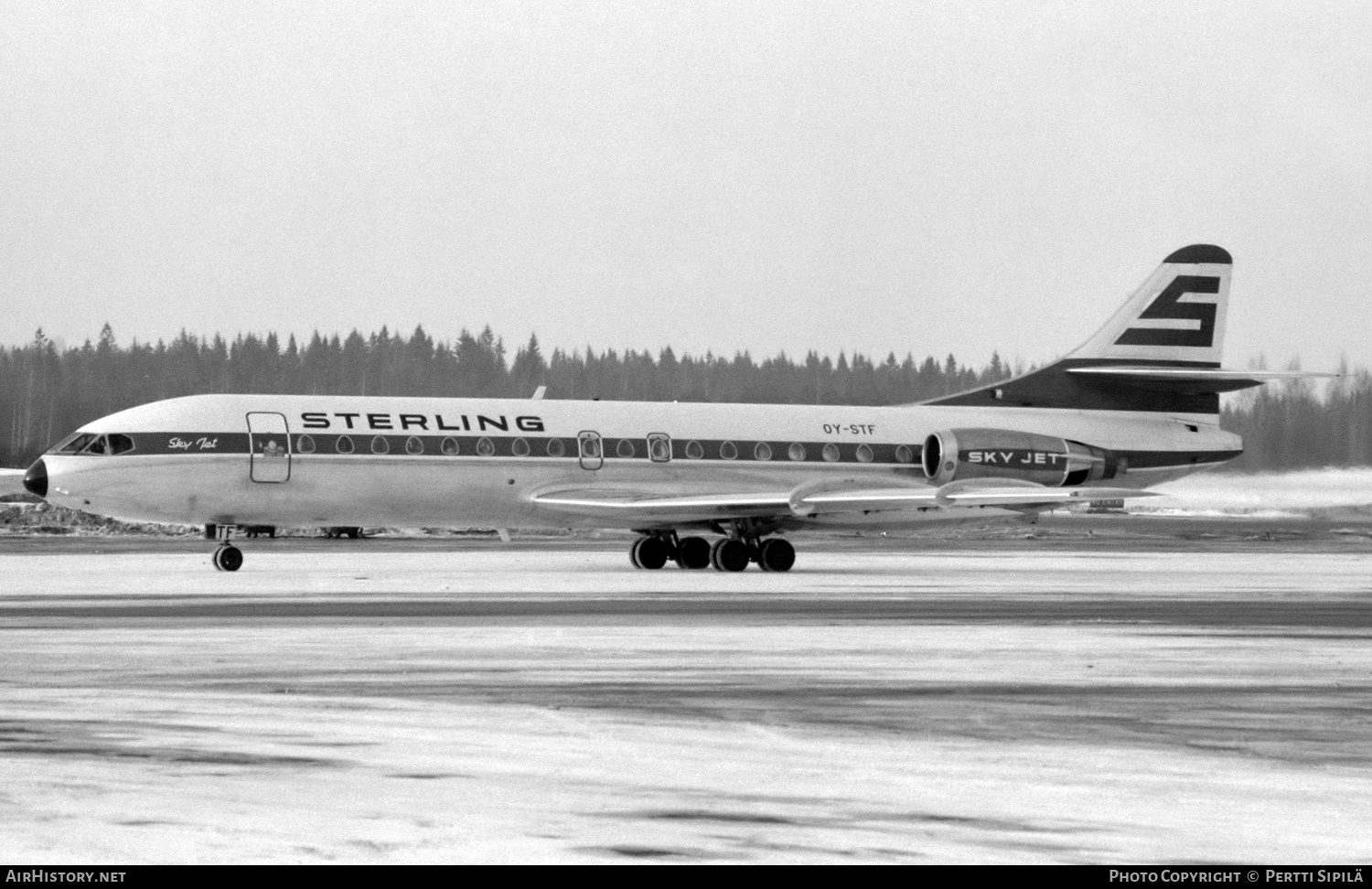 Aircraft Photo of OY-STF | Sud SE-210 Caravelle 10B3 Super B | Sterling Airways | AirHistory.net #408453