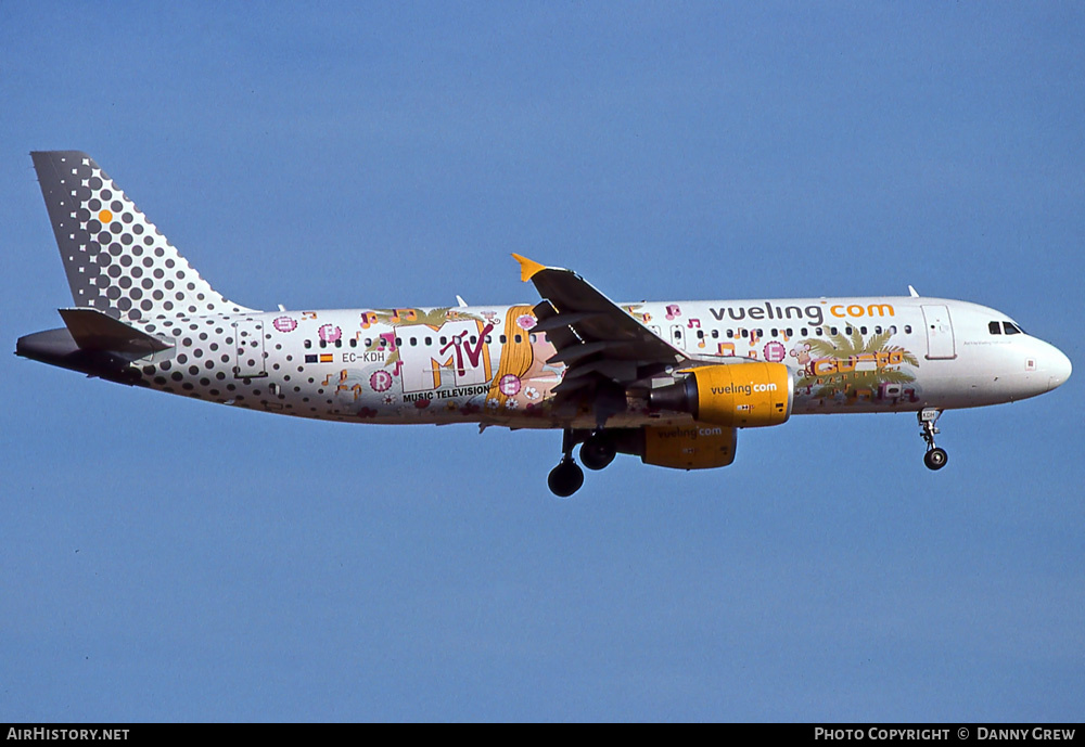 Aircraft Photo of EC-KDH | Airbus A320-214 | Vueling Airlines | AirHistory.net #408491