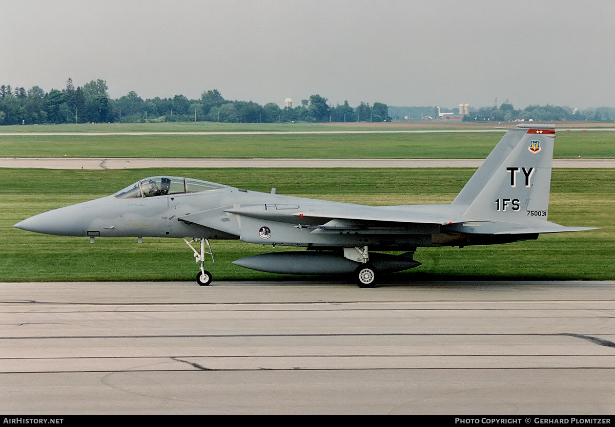Aircraft Photo of 75-0031 | McDonnell Douglas F-15A Eagle | USA - Air Force | AirHistory.net #408494