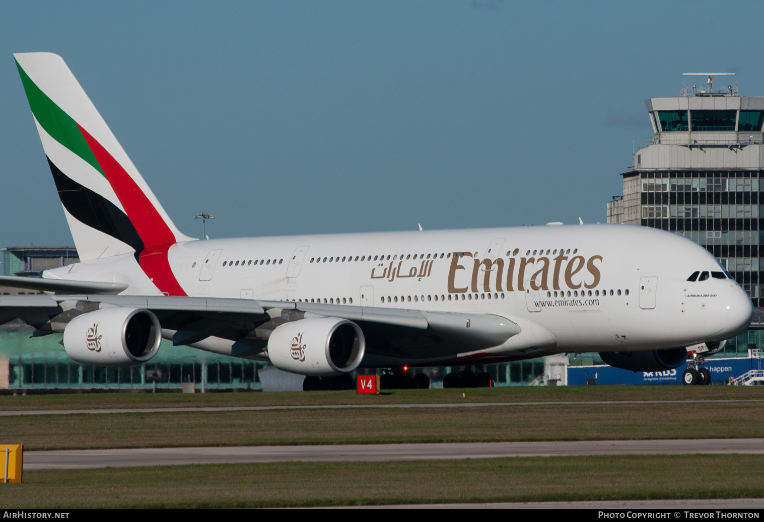 Aircraft Photo of A6-EDF | Airbus A380-861 | Emirates | AirHistory.net #408498