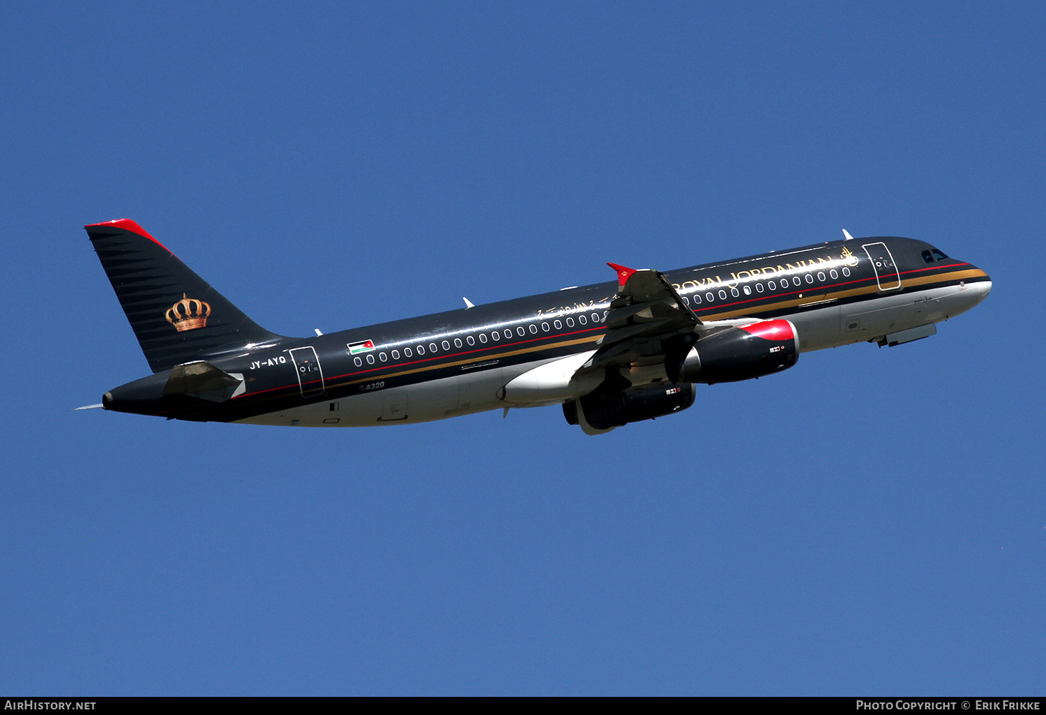 Aircraft Photo of JY-AYQ | Airbus A320-232 | Royal Jordanian Airlines | AirHistory.net #408513