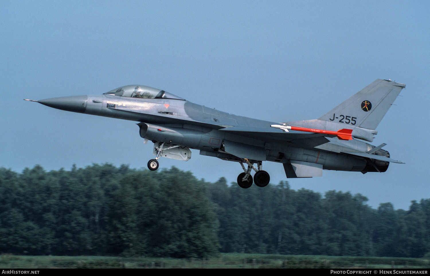Aircraft Photo of J-255 | General Dynamics F-16A Fighting Falcon | Netherlands - Air Force | AirHistory.net #408517