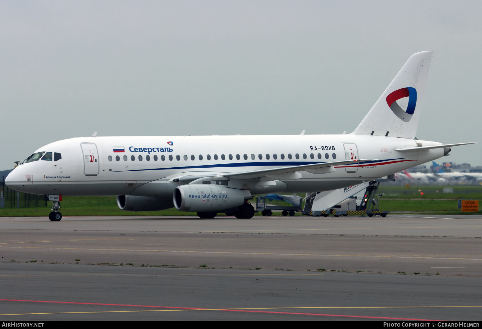 Aircraft Photo of RA-89118 | Sukhoi SSJ-100-95B Superjet 100 (RRJ-95B) | Severstal Avia | AirHistory.net #408527