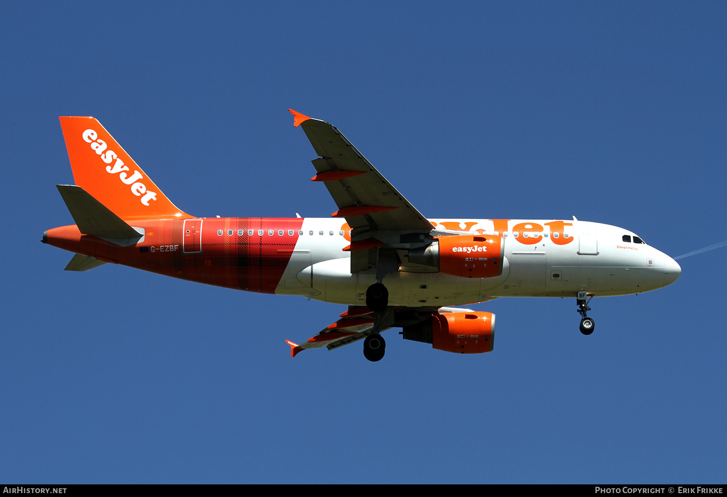 Aircraft Photo of G-EZBF | Airbus A319-111 | EasyJet | AirHistory.net #408538