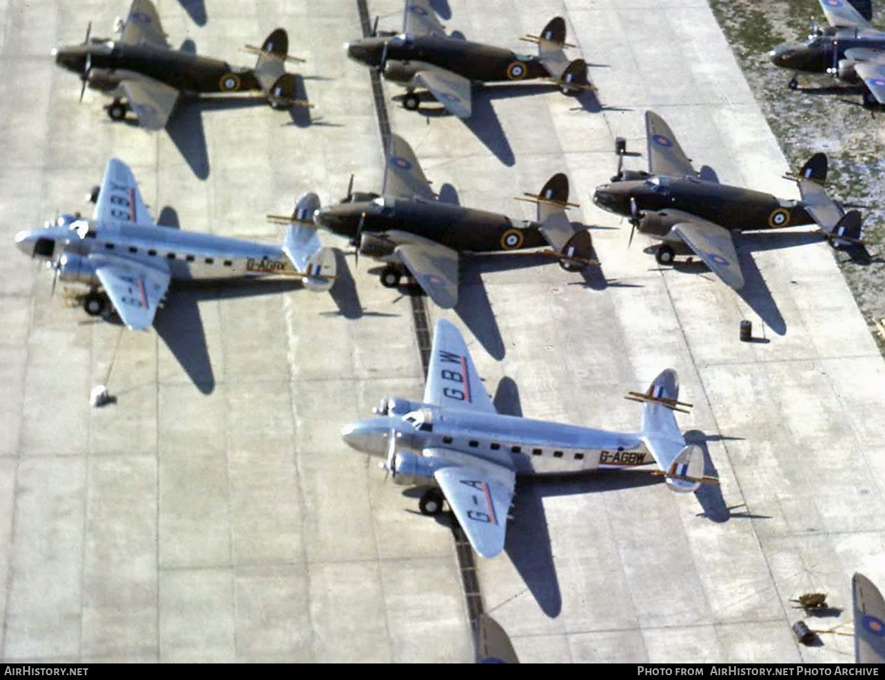 Aircraft Photo of G-AGBW | Lockheed 18-56 Lodestar | AirHistory.net #408544
