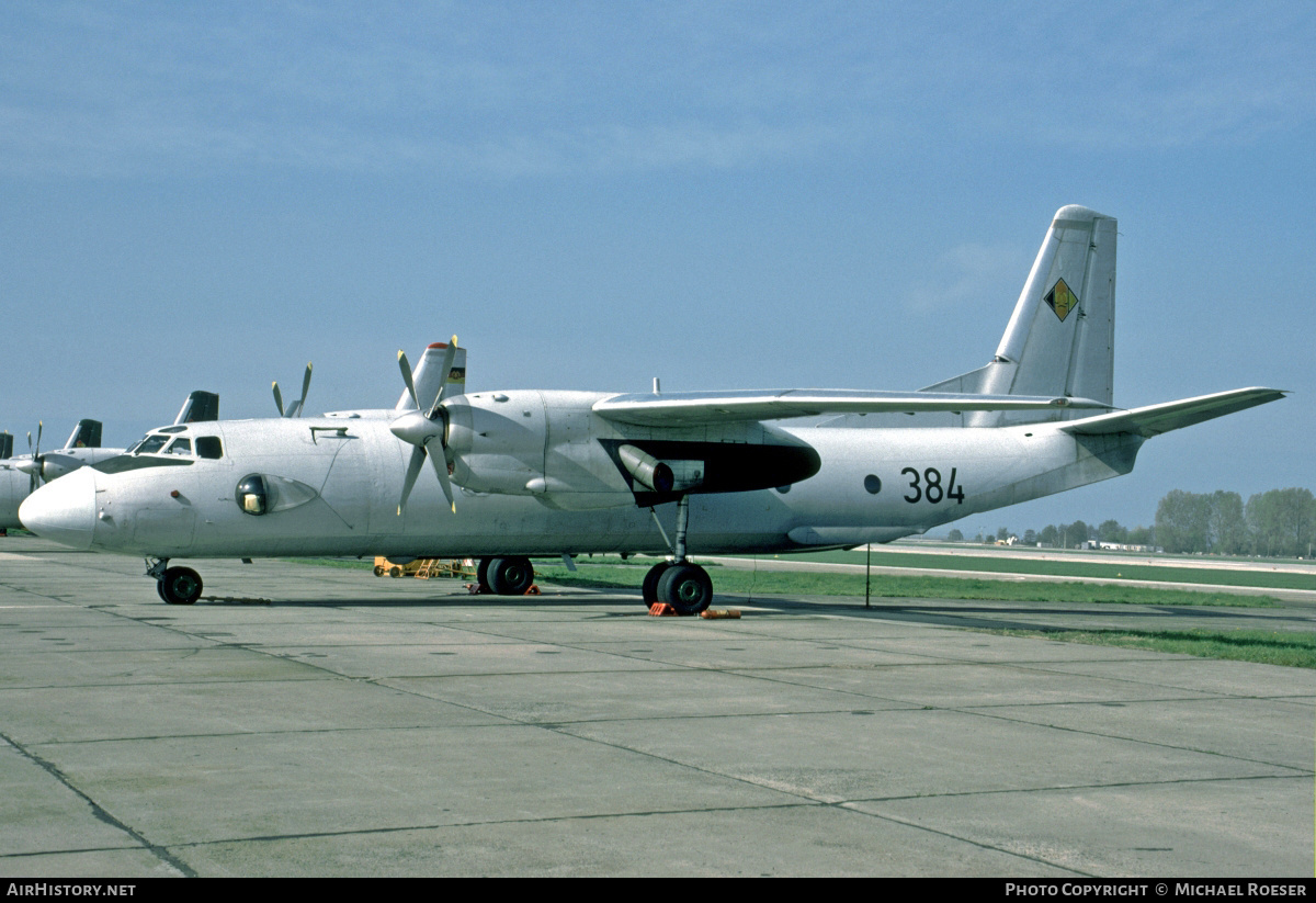 Aircraft Photo of 384 | Antonov An-26S | East Germany - Air Force | AirHistory.net #408562