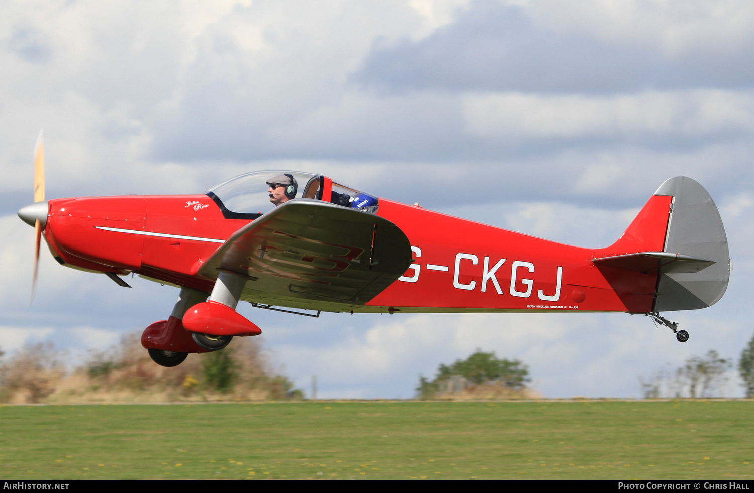 Aircraft Photo of G-CKGJ | Nicollier HN-700 Menestrel II | AirHistory.net #408569