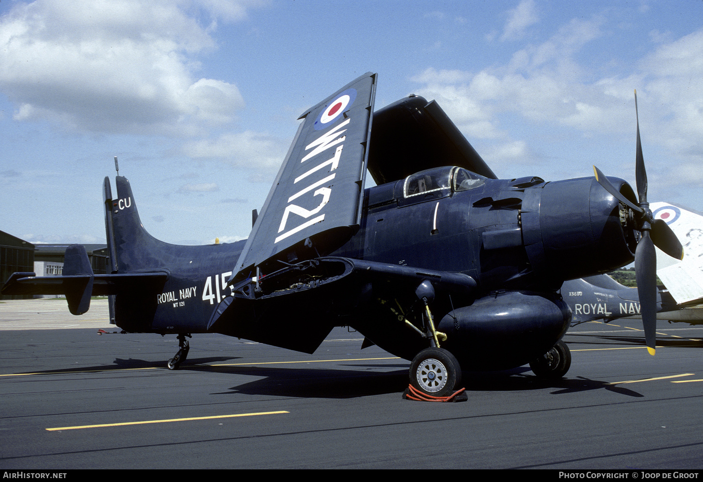 Aircraft Photo of WT121 | Douglas Skyraider AEW1 | UK - Navy | AirHistory.net #408578