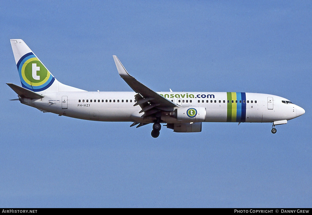 Aircraft Photo of PH-HZY | Boeing 737-8K2 | Transavia | AirHistory.net #408593