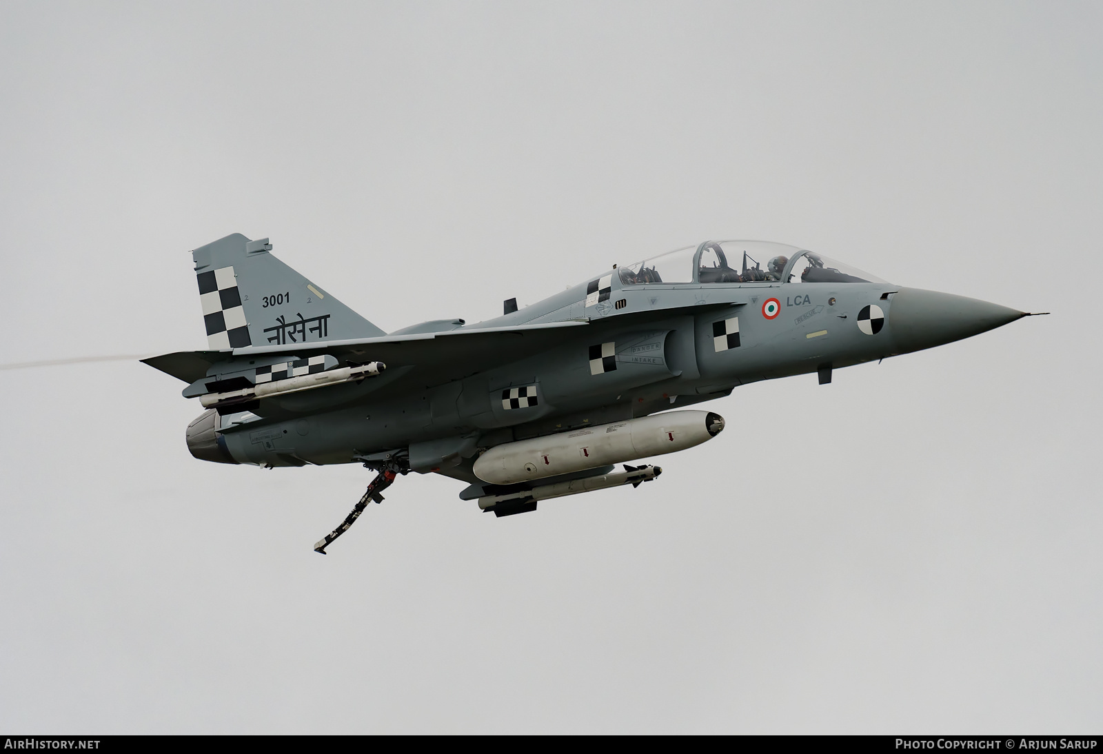 Aircraft Photo of KHN-T3001 / 3001 | Hindustan LCA Navy Trainer | India - Navy | AirHistory.net #408595