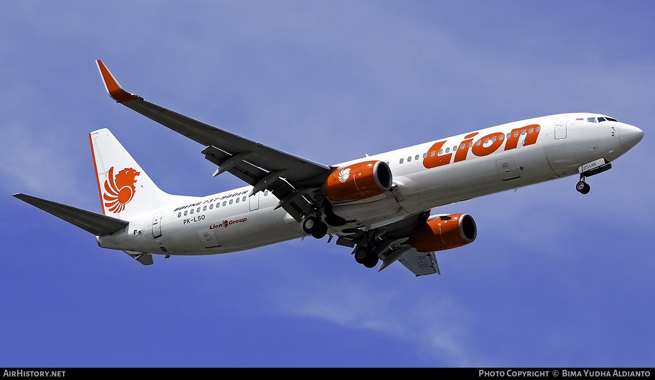 Aircraft Photo of PK-LSO | Boeing 737-9GP/ER | Lion Air | AirHistory.net #408607