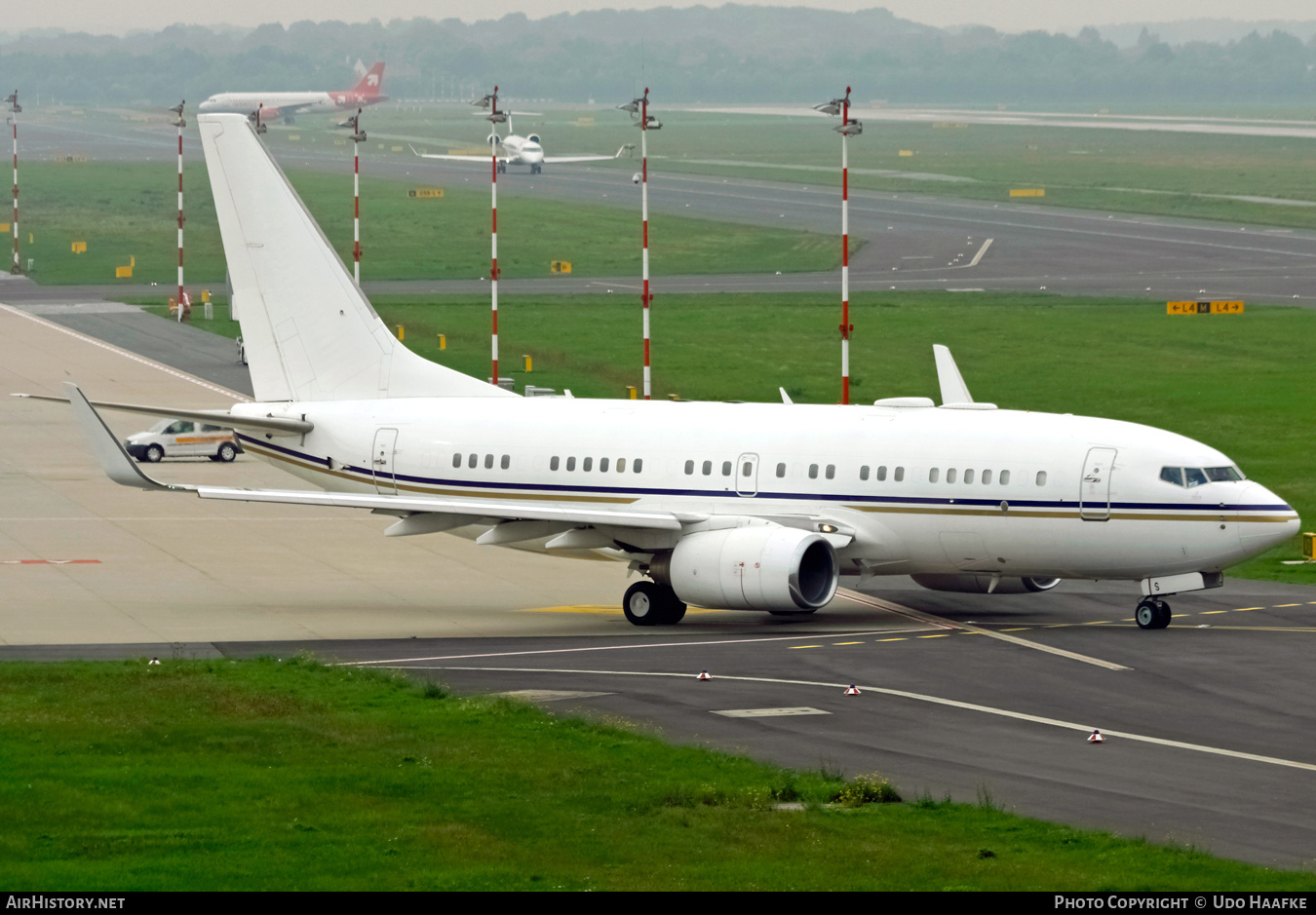 Aircraft Photo of A6-DAS | Boeing 737-7Z5 BBJ | AirHistory.net #408618