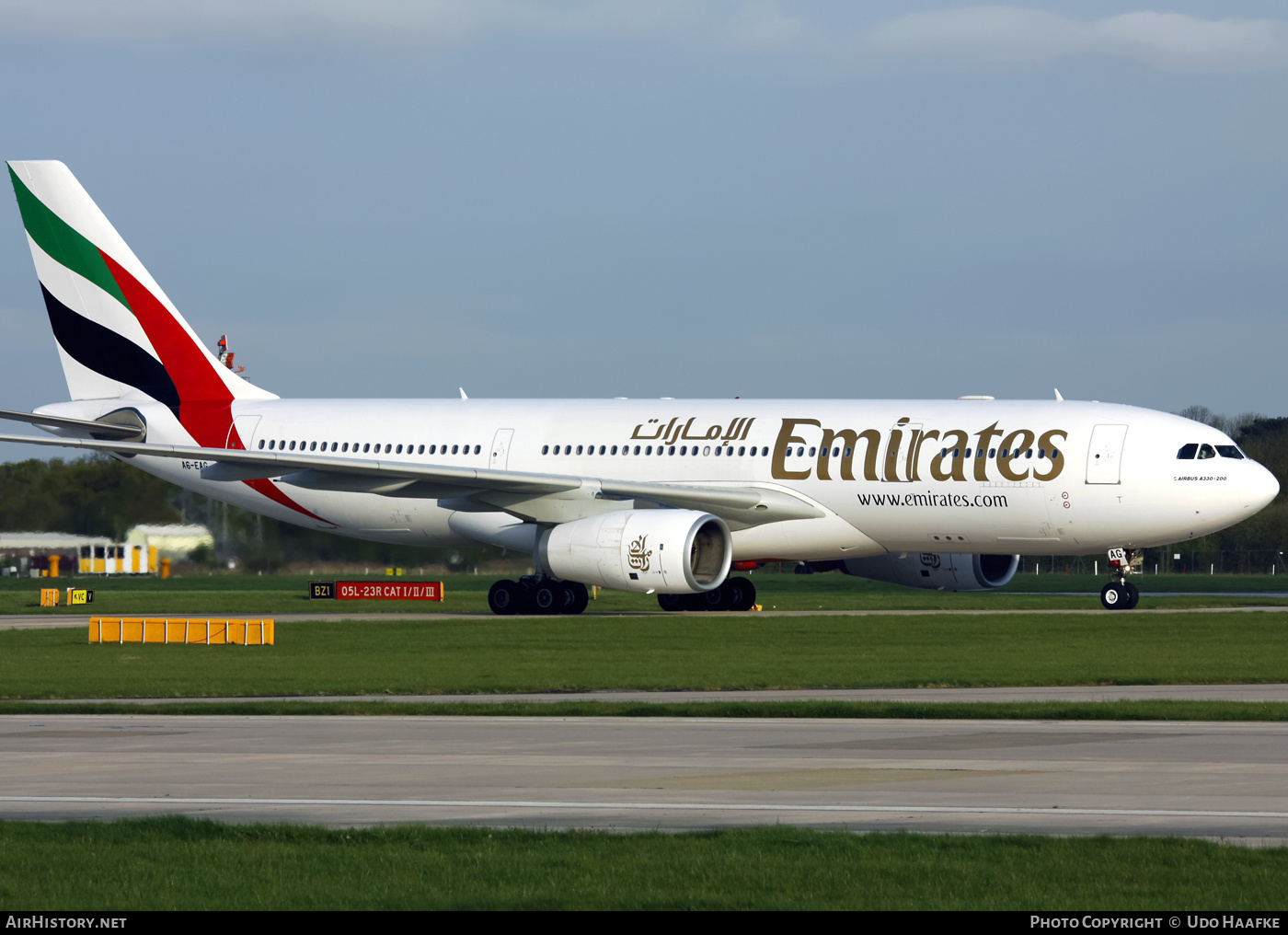 Aircraft Photo of A6-EAG | Airbus A330-243 | Emirates | AirHistory.net #408629