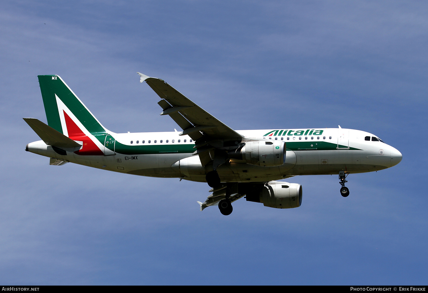 Aircraft Photo of EI-IMX | Airbus A319-111 | Alitalia | AirHistory.net #408636