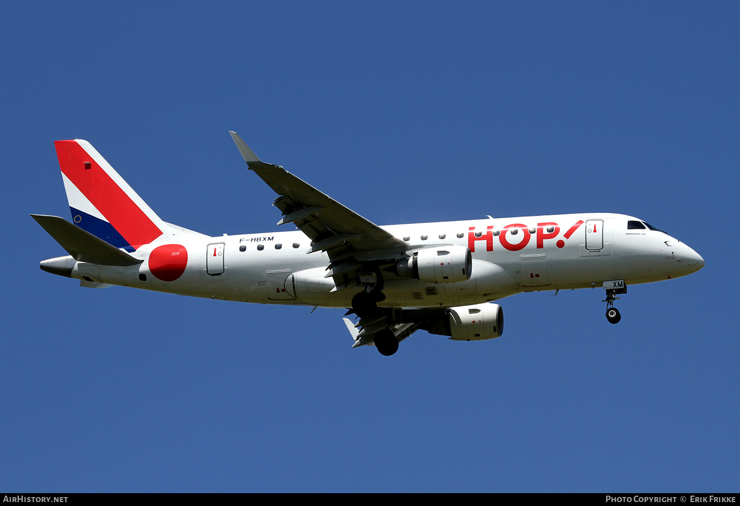 Aircraft Photo of F-HBXM | Embraer 170LR (ERJ-170-100LR) | Hop! | AirHistory.net #408641